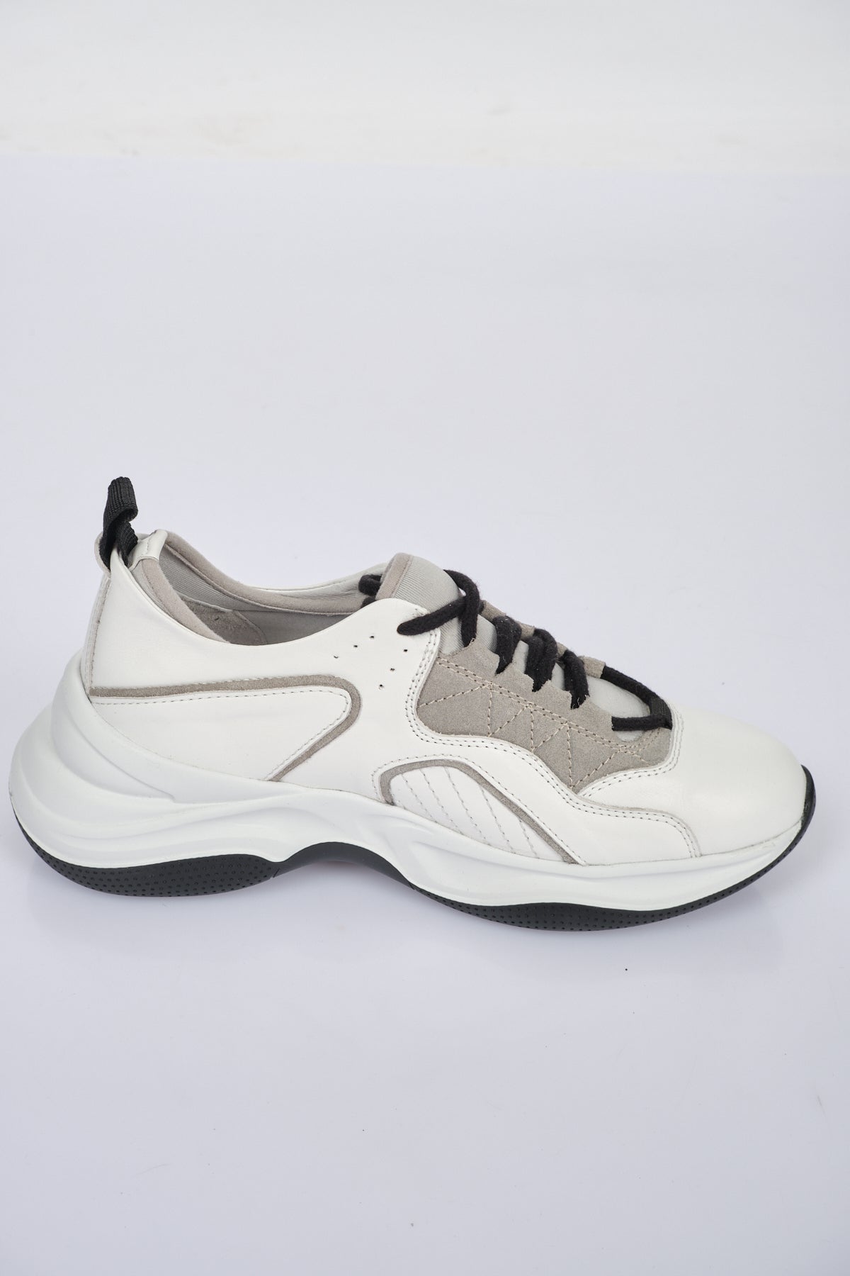 W Collection Minimalist Deri Sneaker - Günlük Kullanım