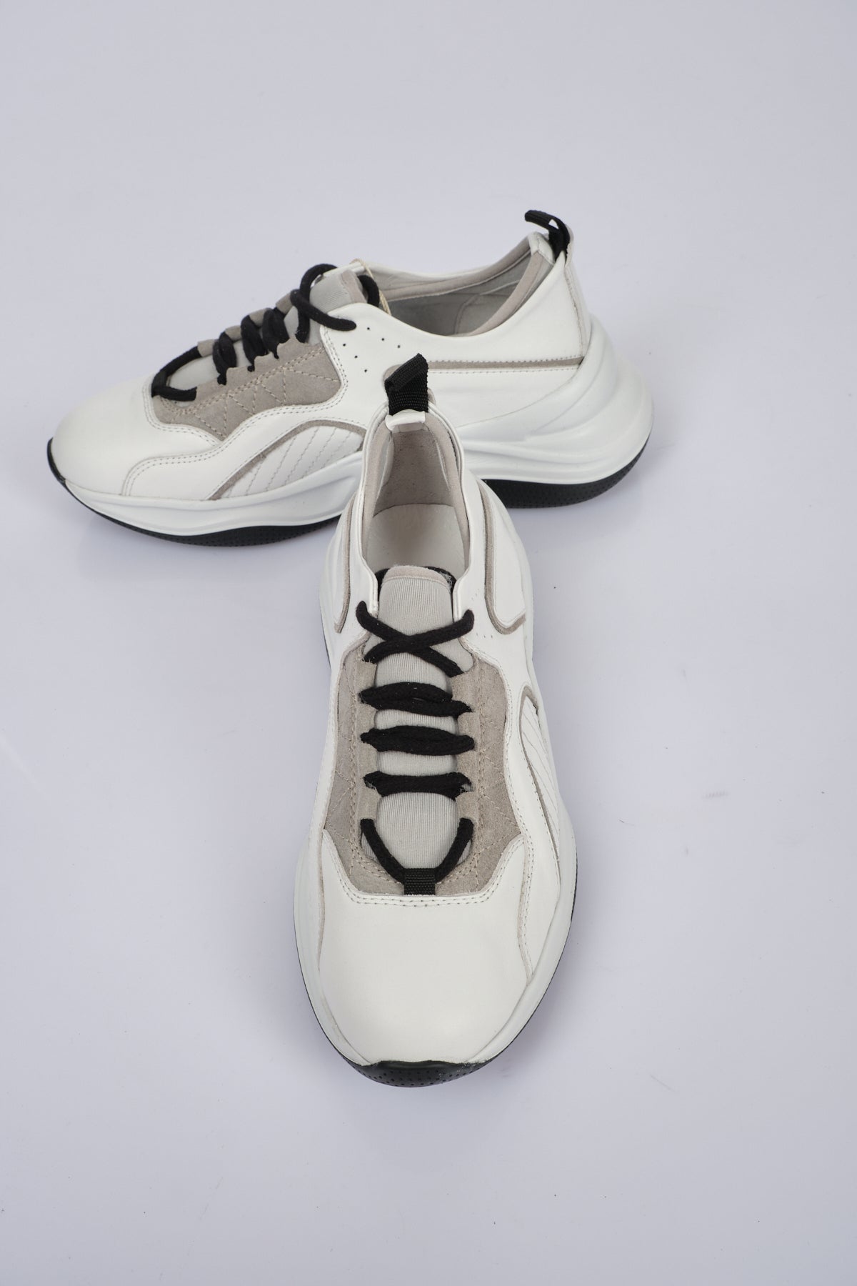 W Collection Minimalist Deri Sneaker - Günlük Kullanım