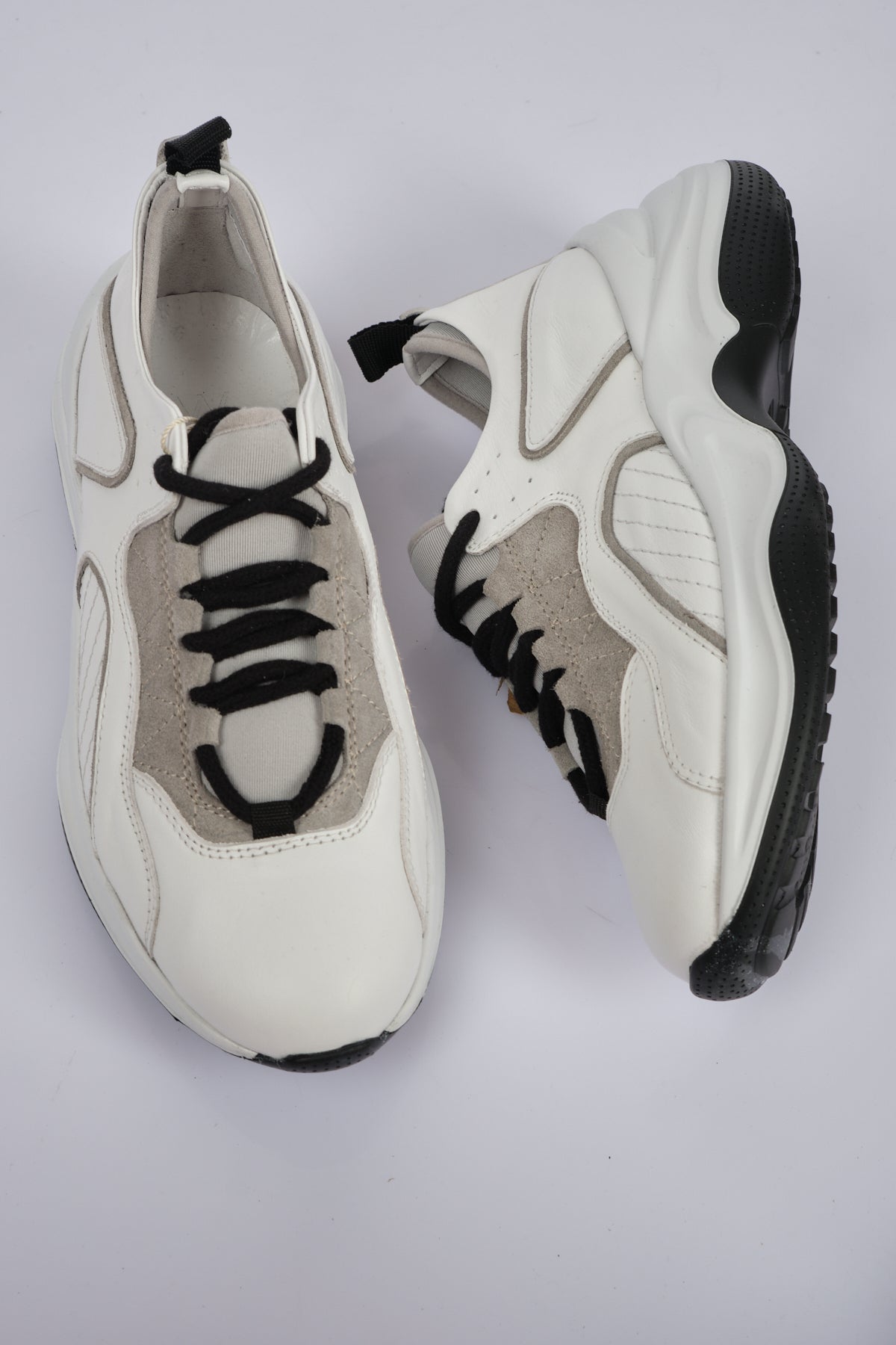 W Collection Minimalist Deri Sneaker - Günlük Kullanım