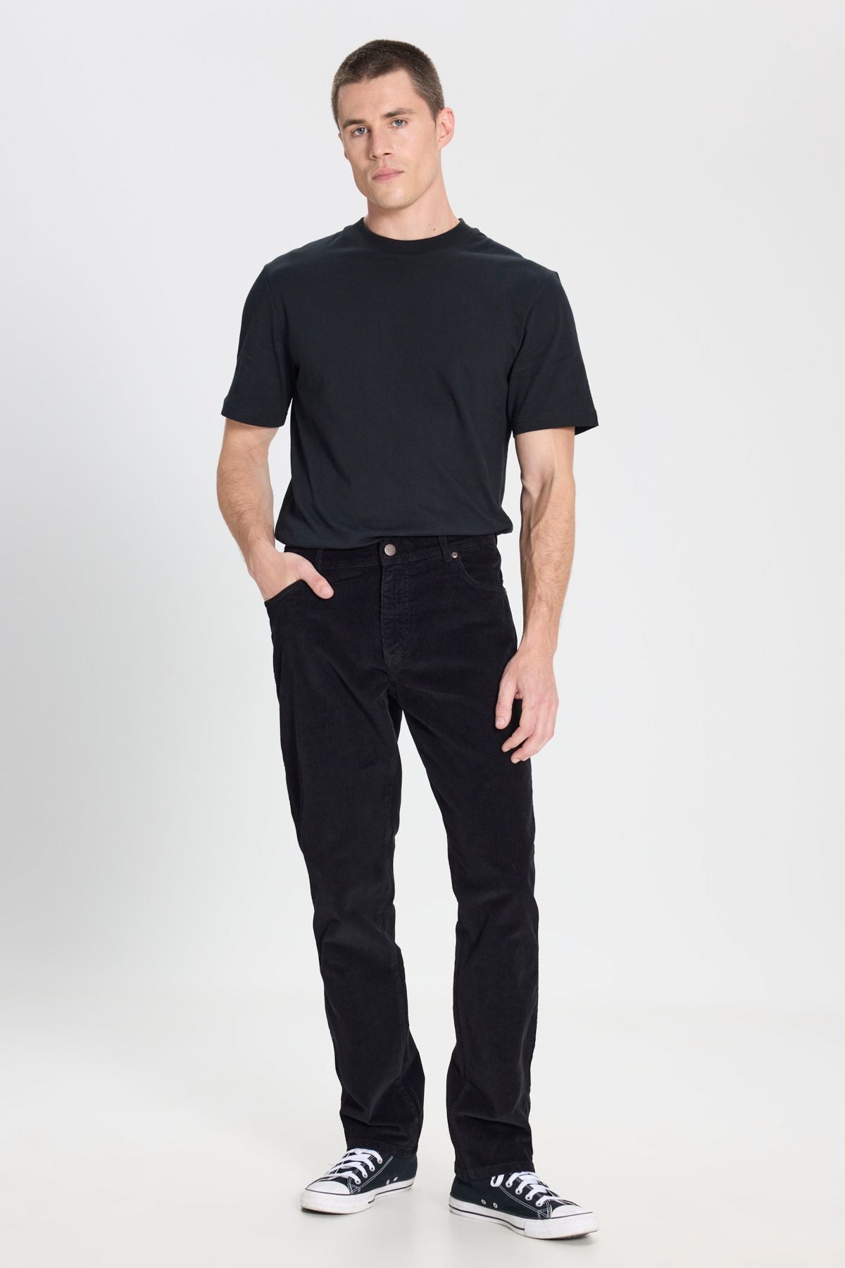 Wrangler Erkek Korduroy Pantolon - Regular Fit - Günlük Şıklık Secondary image
