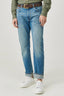 Wrangler Erkek Slim Fit Dar Paça Kot Pantolon Denim Kumaş