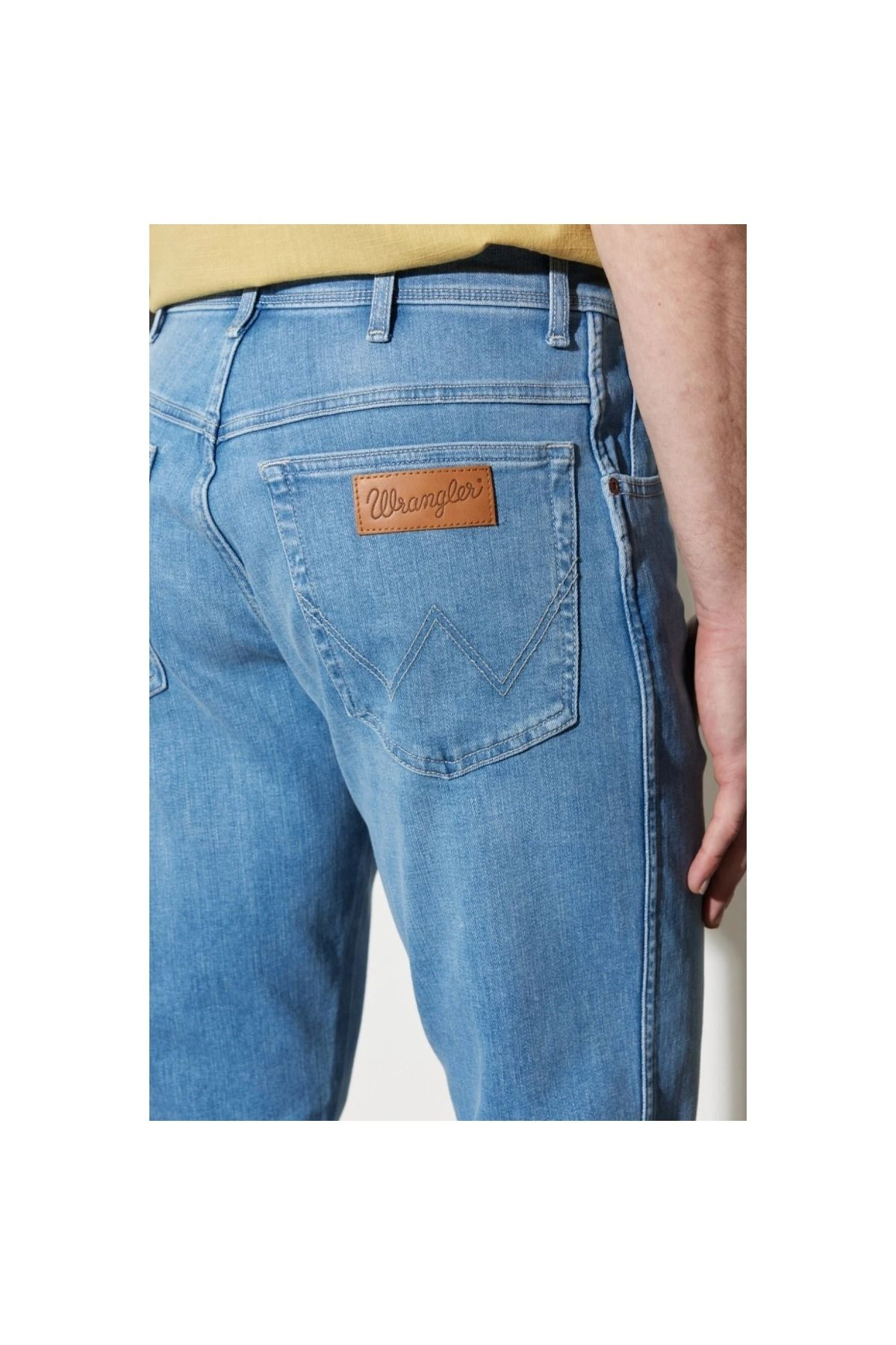 Wrangler Erkek Minimalist Regular Fit Jean Pantolon - Günlük Stil Secondary image