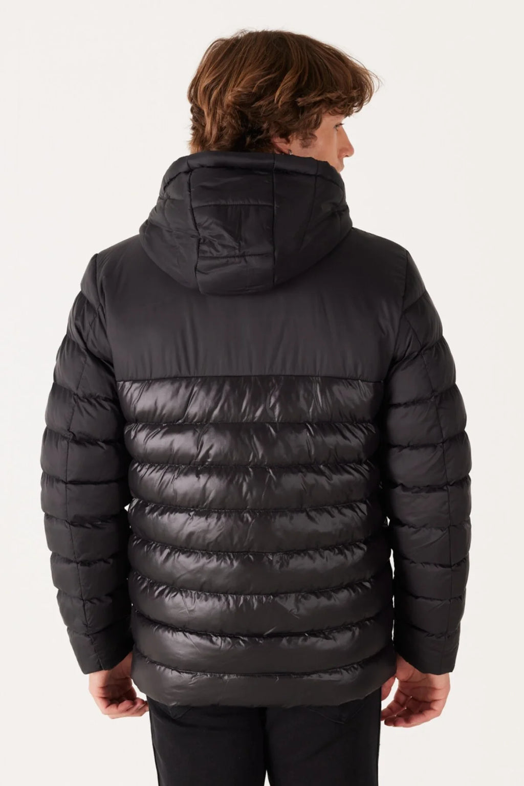 Wrangler Minimalist Kapüşonlu Erkek Mont - Günlük Kışlık