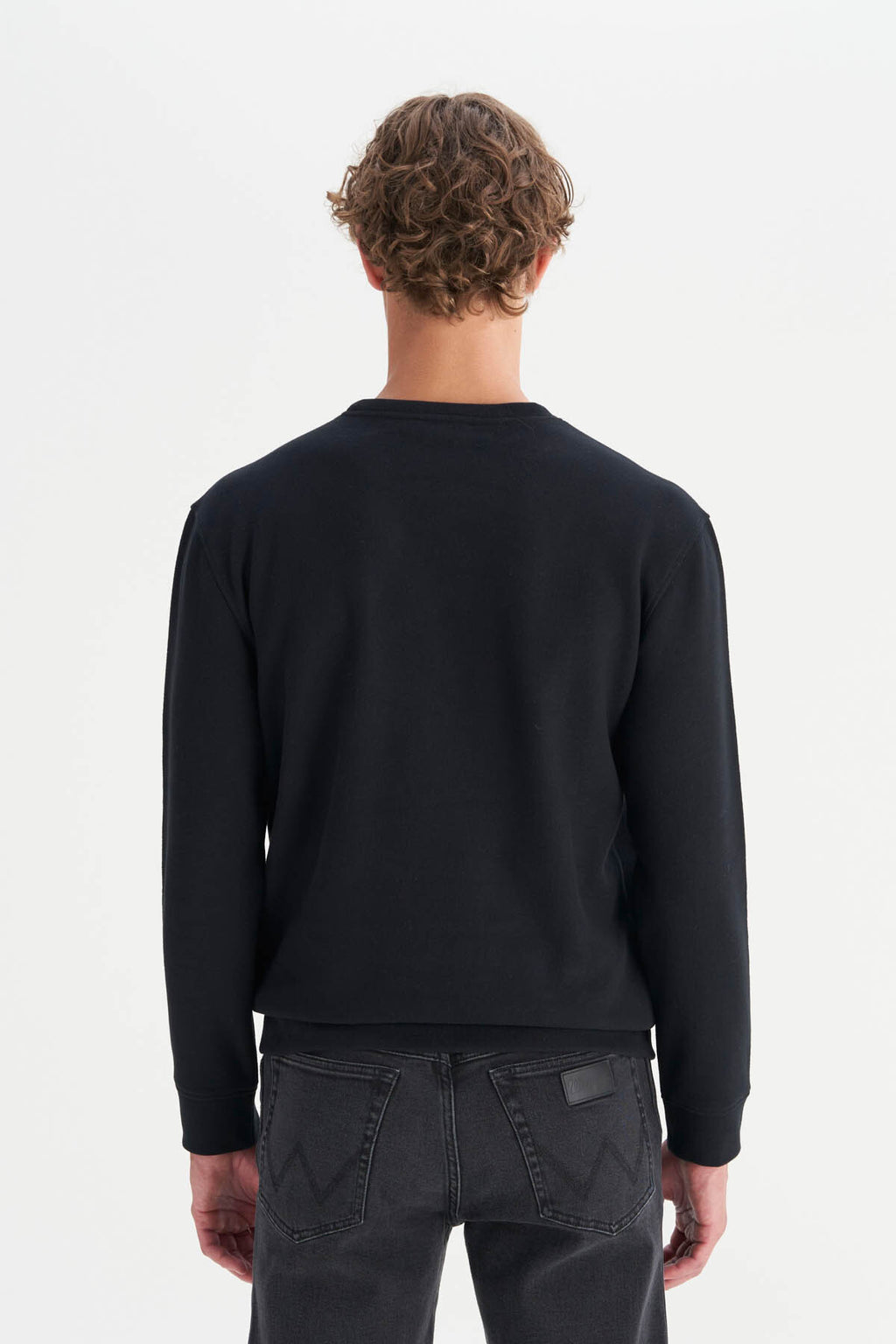 Wrangler Erkek Regular Fit Normal Kesim Bisiklet Yaka Selanik Örgü Sweatshirt
