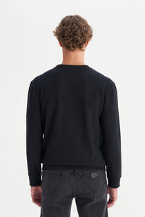 Wrangler Erkek Regular Fit Normal Kesim Bisiklet Yaka Selanik Örgü Sweatshirt