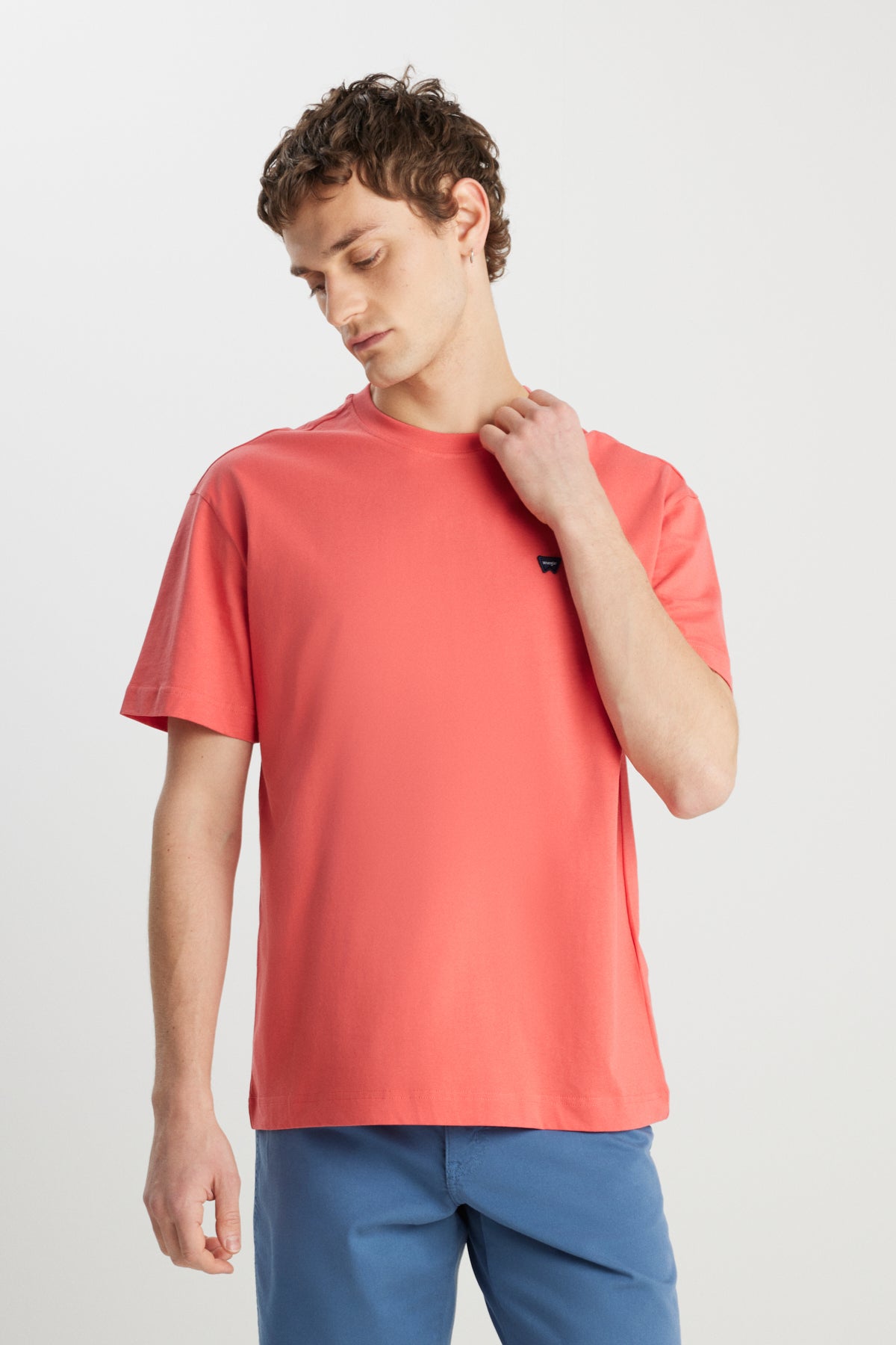 Wrangler Erkek Regular Fit Normal Kesim T-Shirt W7NM20387733L