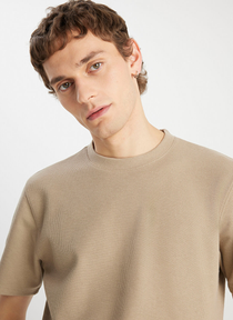 Wrangler Oversize Erkek T-Shirt - Minimalist Stil - Kısa Kol - Günlük