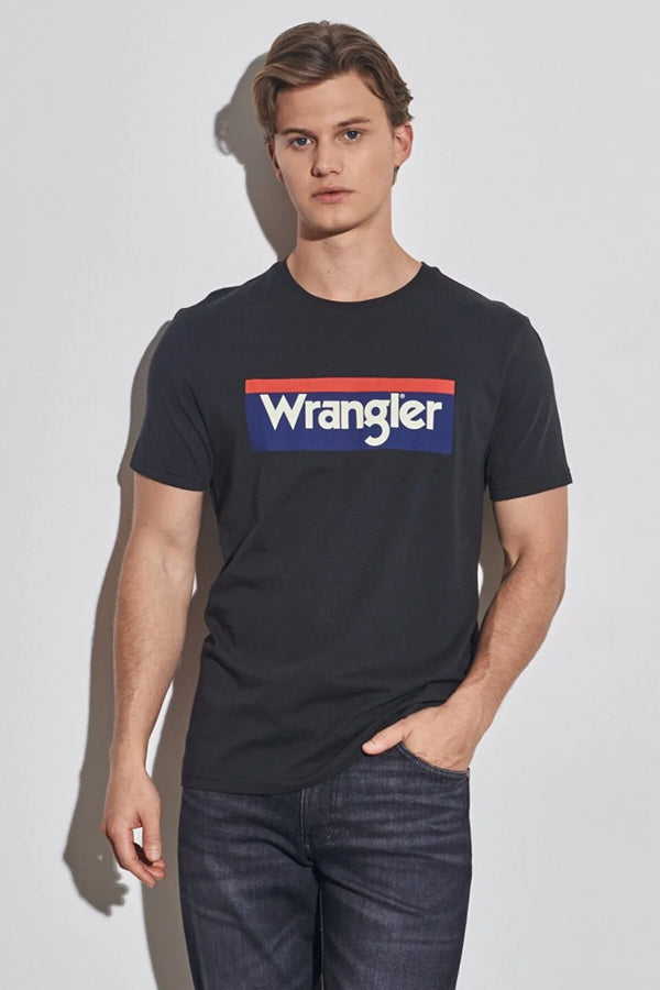 Wrangler Oversize Erkek T-Shirt - Kısa Kol - Minimalist Tarz