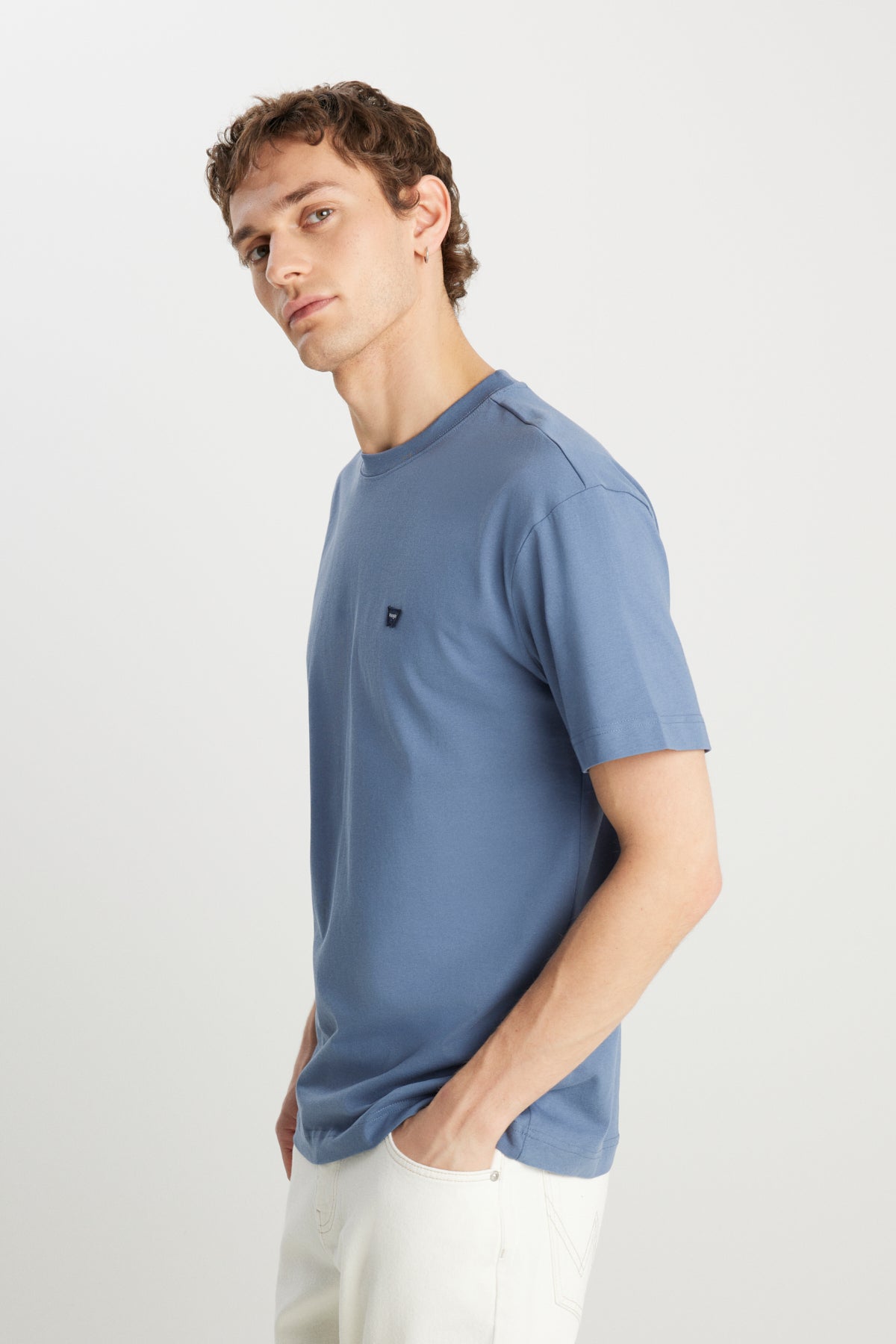Wrangler Minimalist Regular Fit Kısa Kol Erkek T-Shirt - Günlük Şıklık Secondary image
