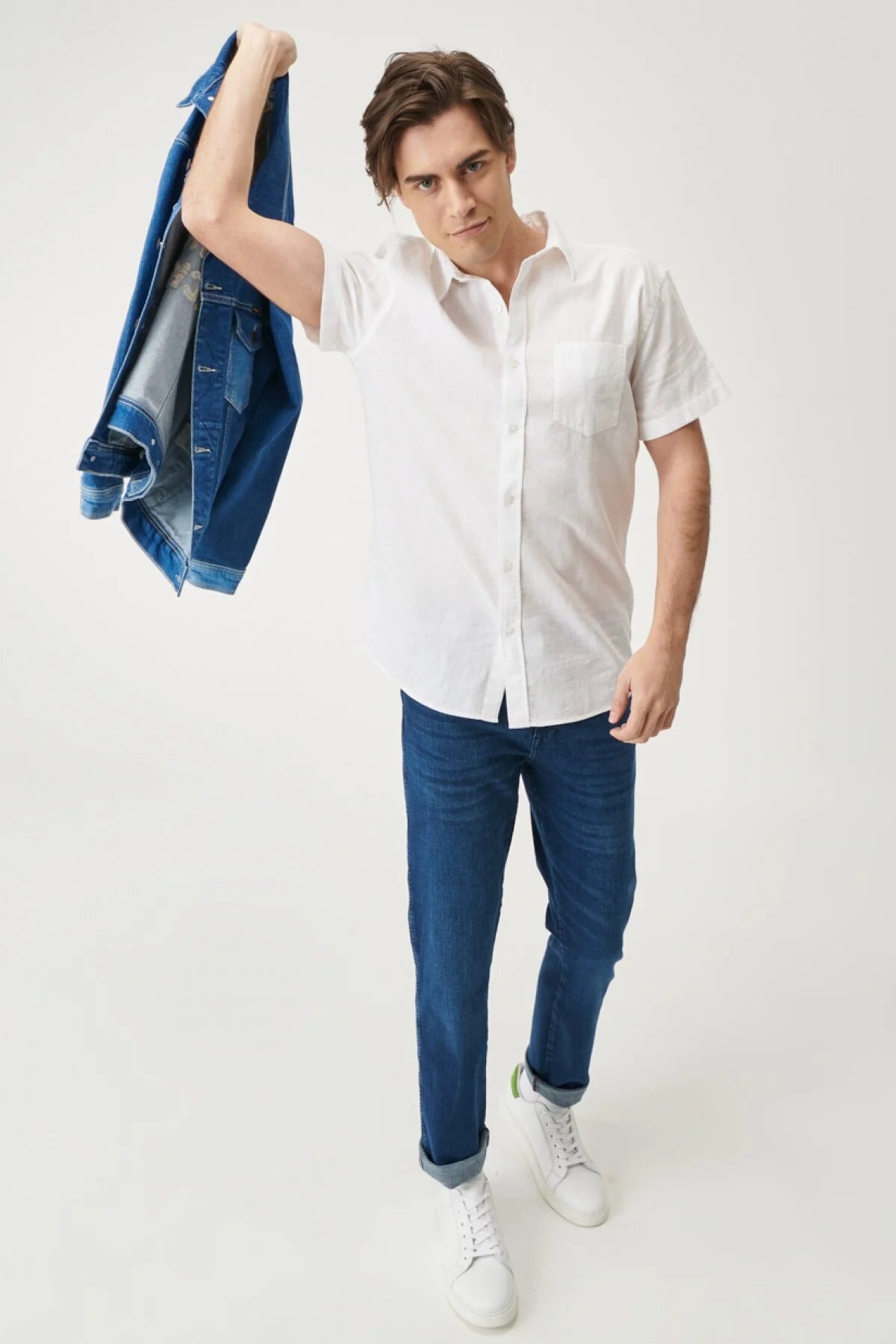 Wrangler Oversize Kısa Kol Erkek Gömlek - Minimalist Stil