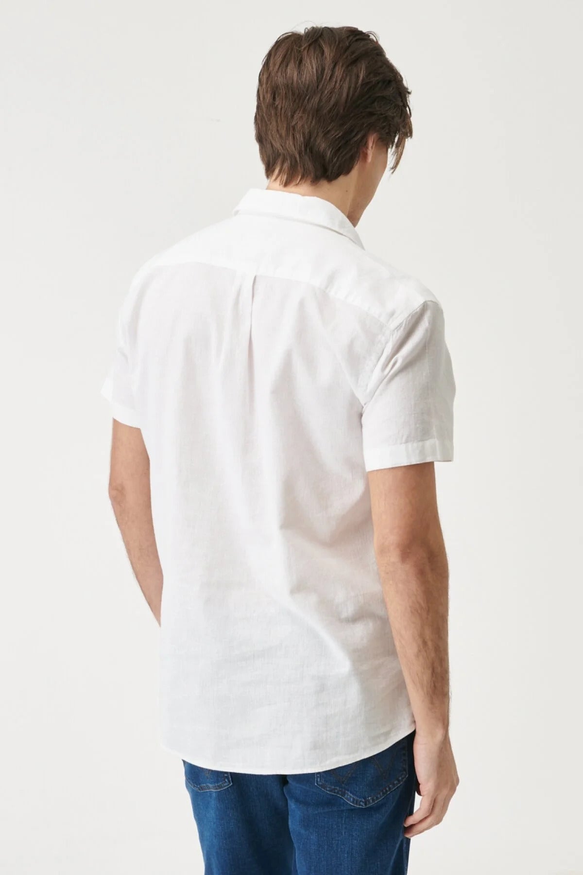 Wrangler Oversize Kısa Kol Erkek Gömlek - Minimalist Stil