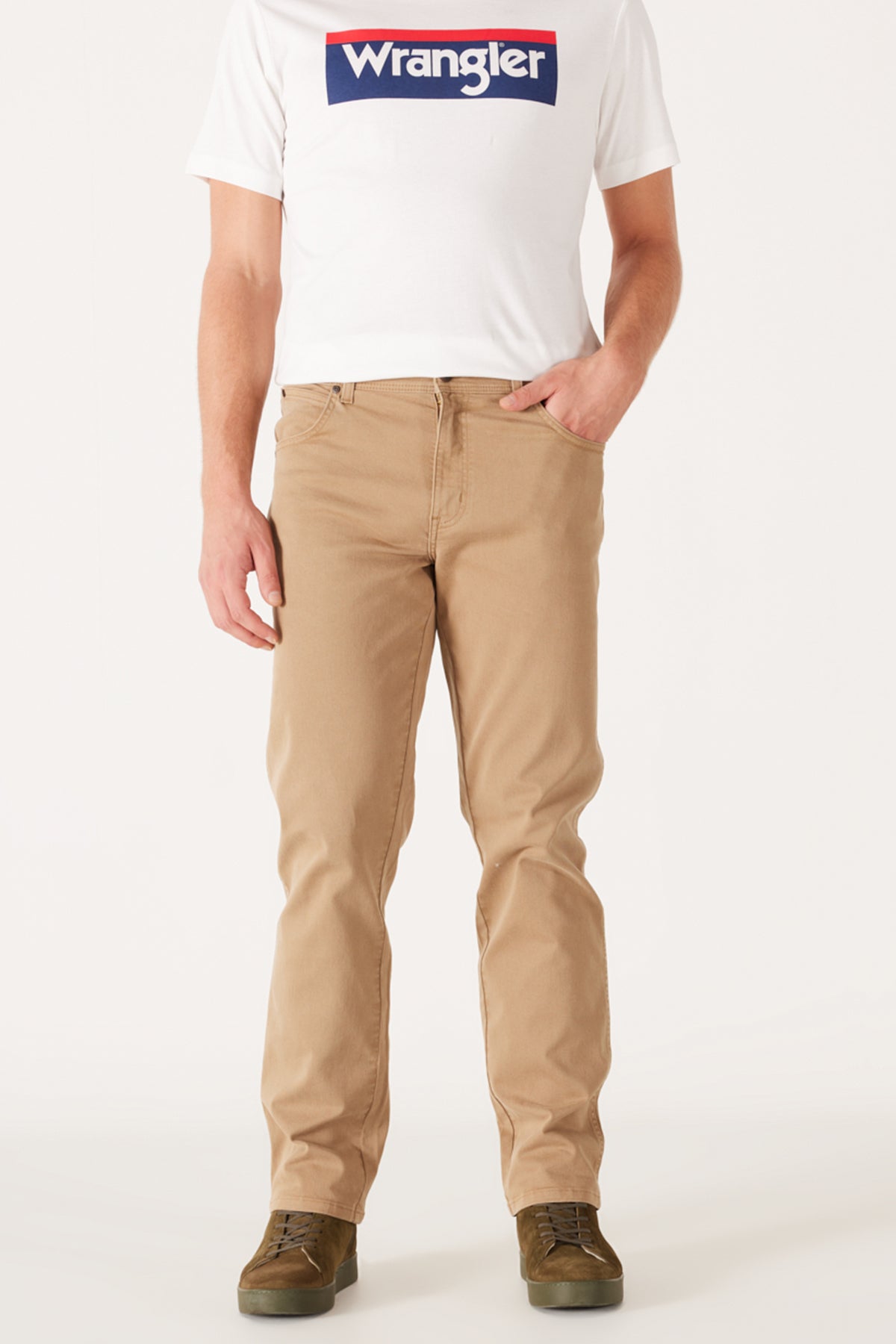 Wrangler Regular Fit Normal Kesim Normal Bel Esnek Pantolon Main image