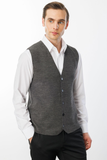 Men's Thin Knit Plain Vest Pattern