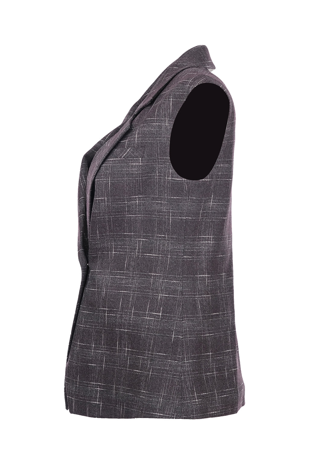 Ekol Minimalist Oversize Kolsuz Yelek - Günlük ve Şık