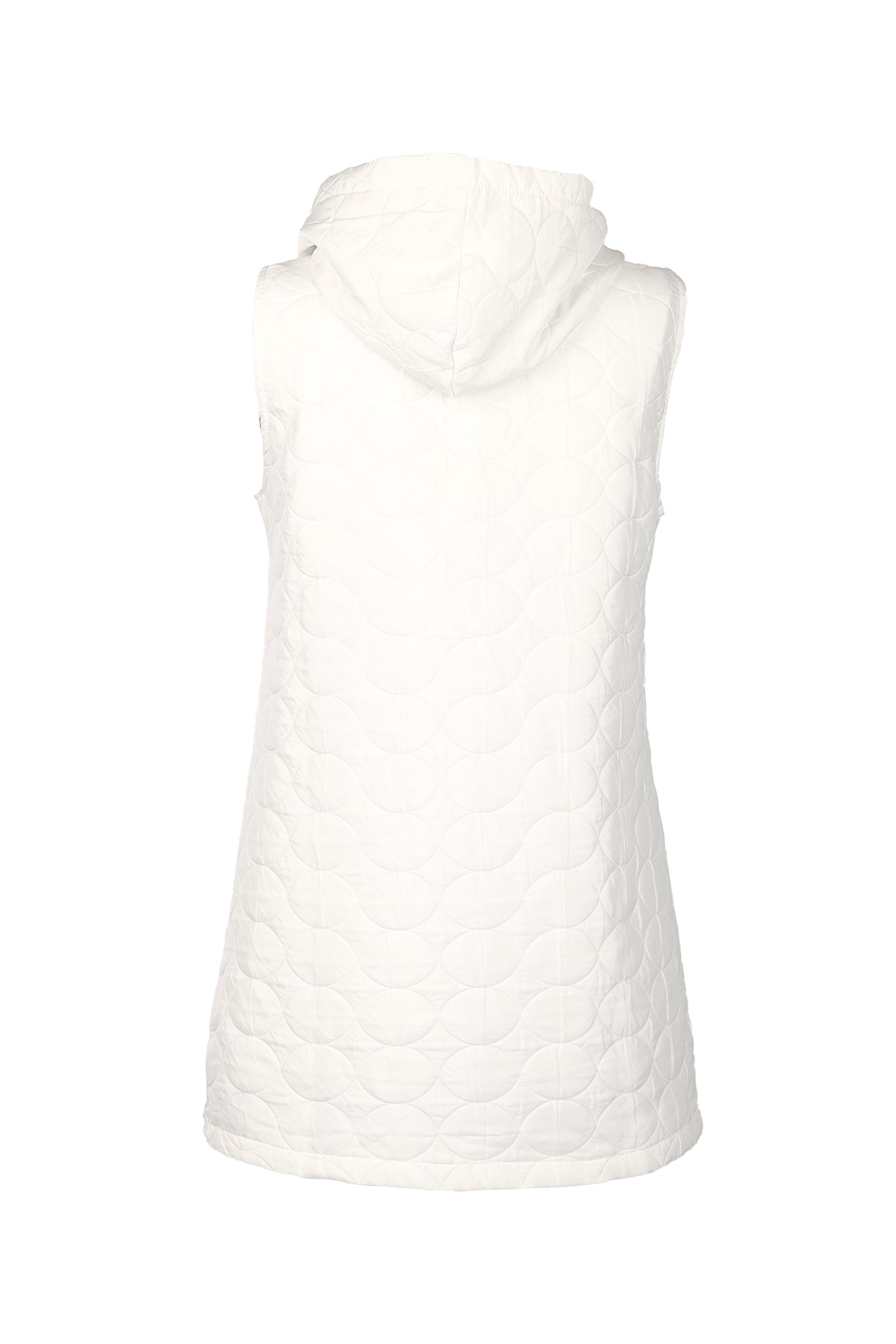 Vedi Midi Kapüşonlu Oversize Yelek - Minimalist Tarz