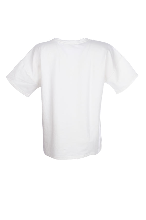 Ysatis Oversize Minimalist Kadın Bluz - Kısa Kol - Günlük