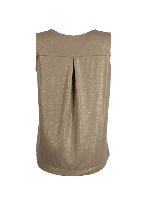 Ysatis Oversize V Yaka Kolsuz Minimalist Kadın Bluz - Günlük & Gece