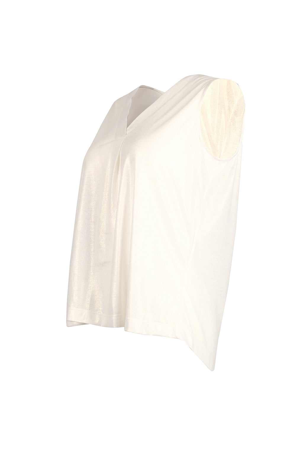 Ysatis Oversize V Yaka Kolsuz Minimalist Kadın Bluz - Günlük & Gece