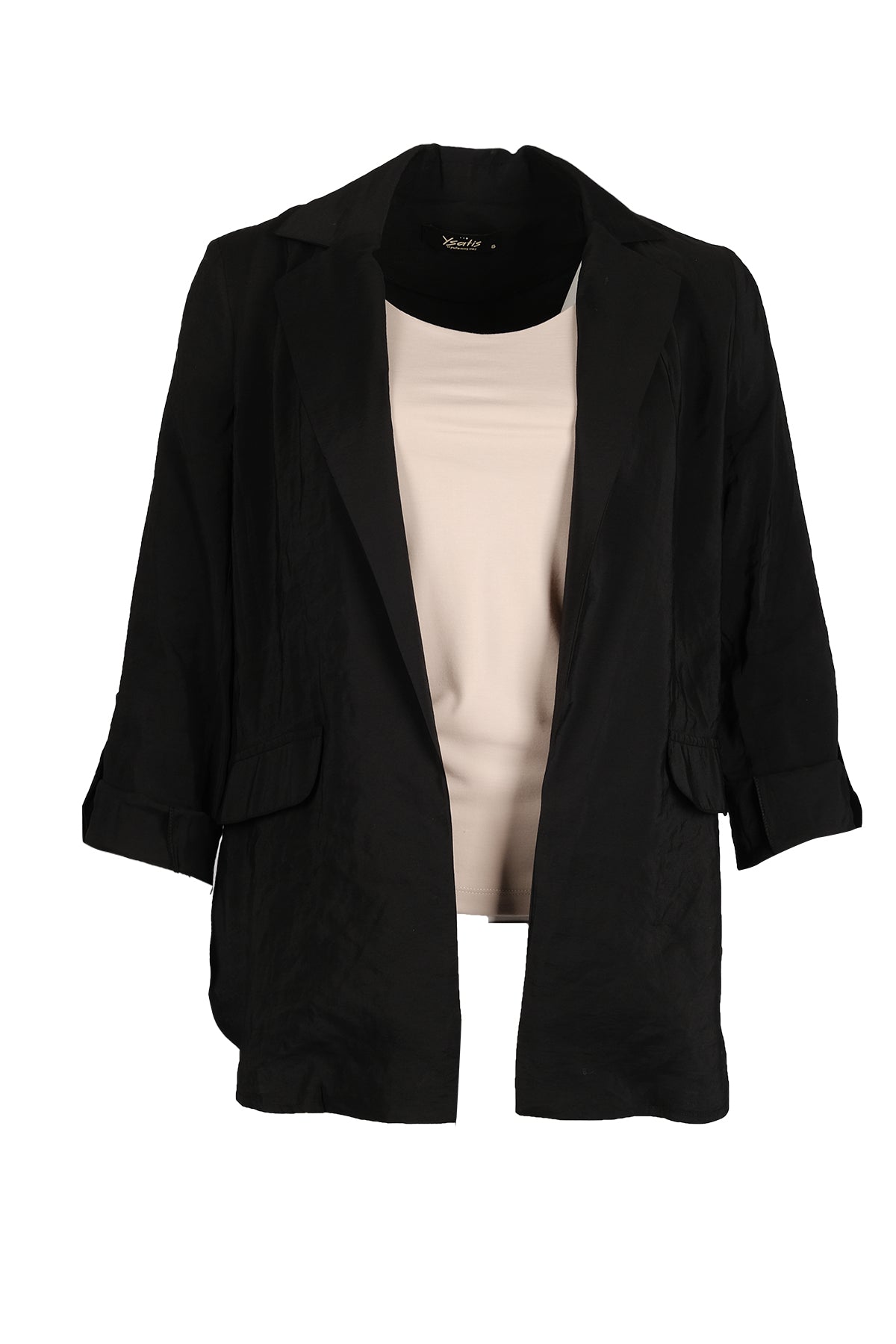 Ysatis Minimalist Oversize 3/4 Kol Kadın Ceket - Günlük Şıklık Main image