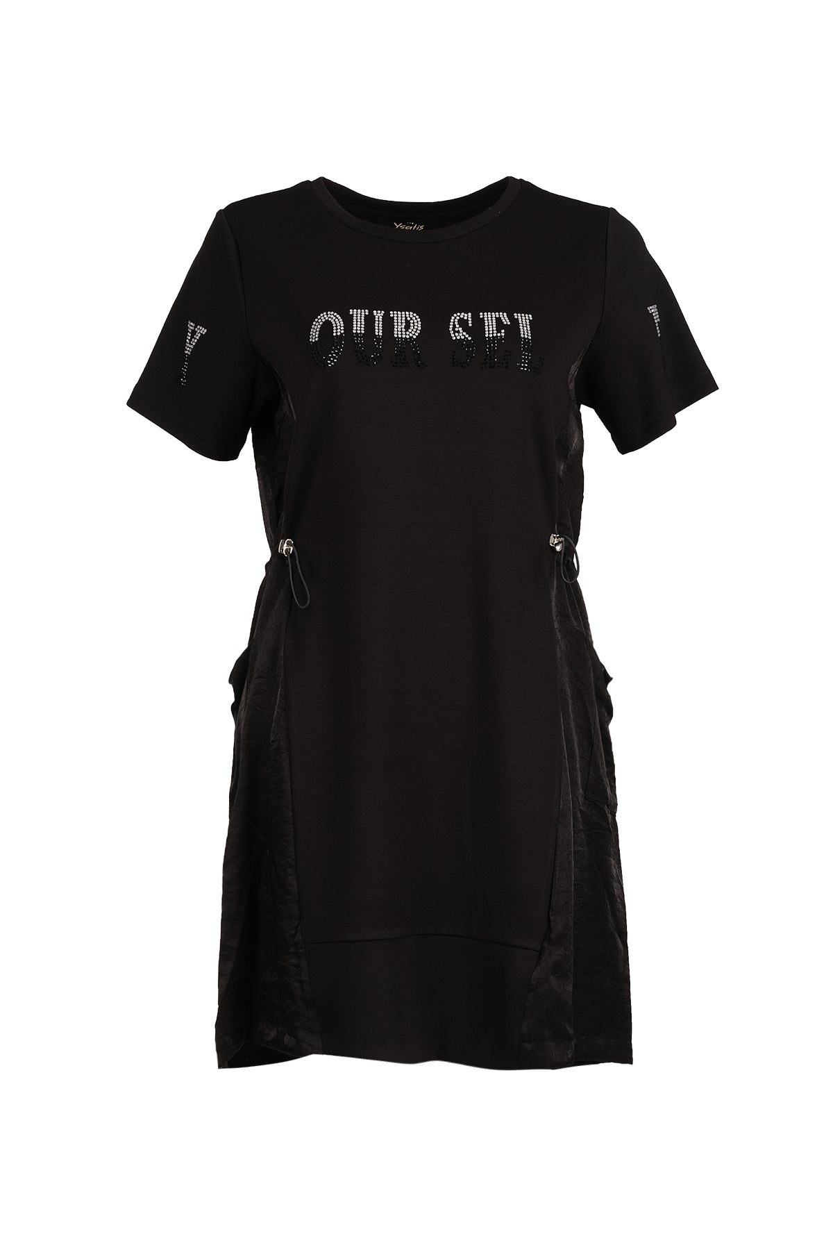 Ysatis Oversize Midi Elbise - Kısa Kol - Günlük Şıklık Main image