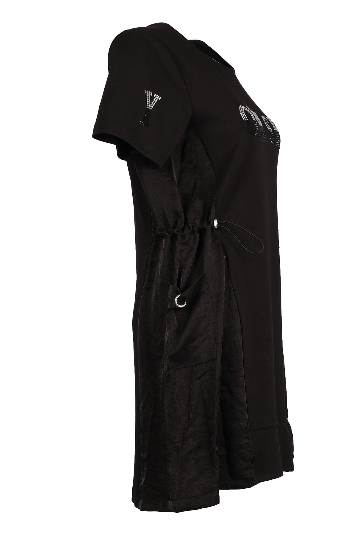Ysatis Oversize Midi Elbise - Kısa Kol - Günlük Şıklık