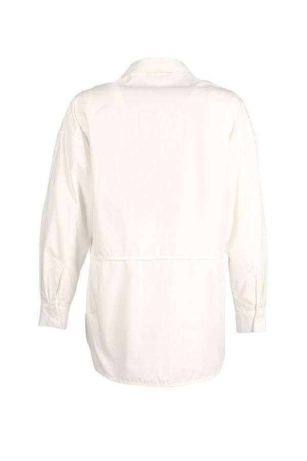 Ysatis Minimalist Oversize Uzun Kol Gömlek Yaka Kadın Gömlek