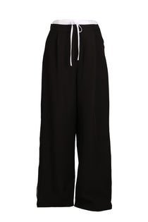 Ysatis Oversized Minimalist Kadın Pantolon - Yüksek Bel - Günlük Kullanım