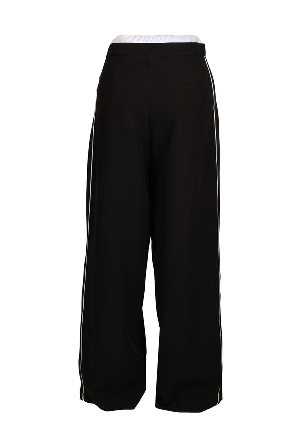 Ysatis Oversized Minimalist Kadın Pantolon - Yüksek Bel - Günlük Kullanım