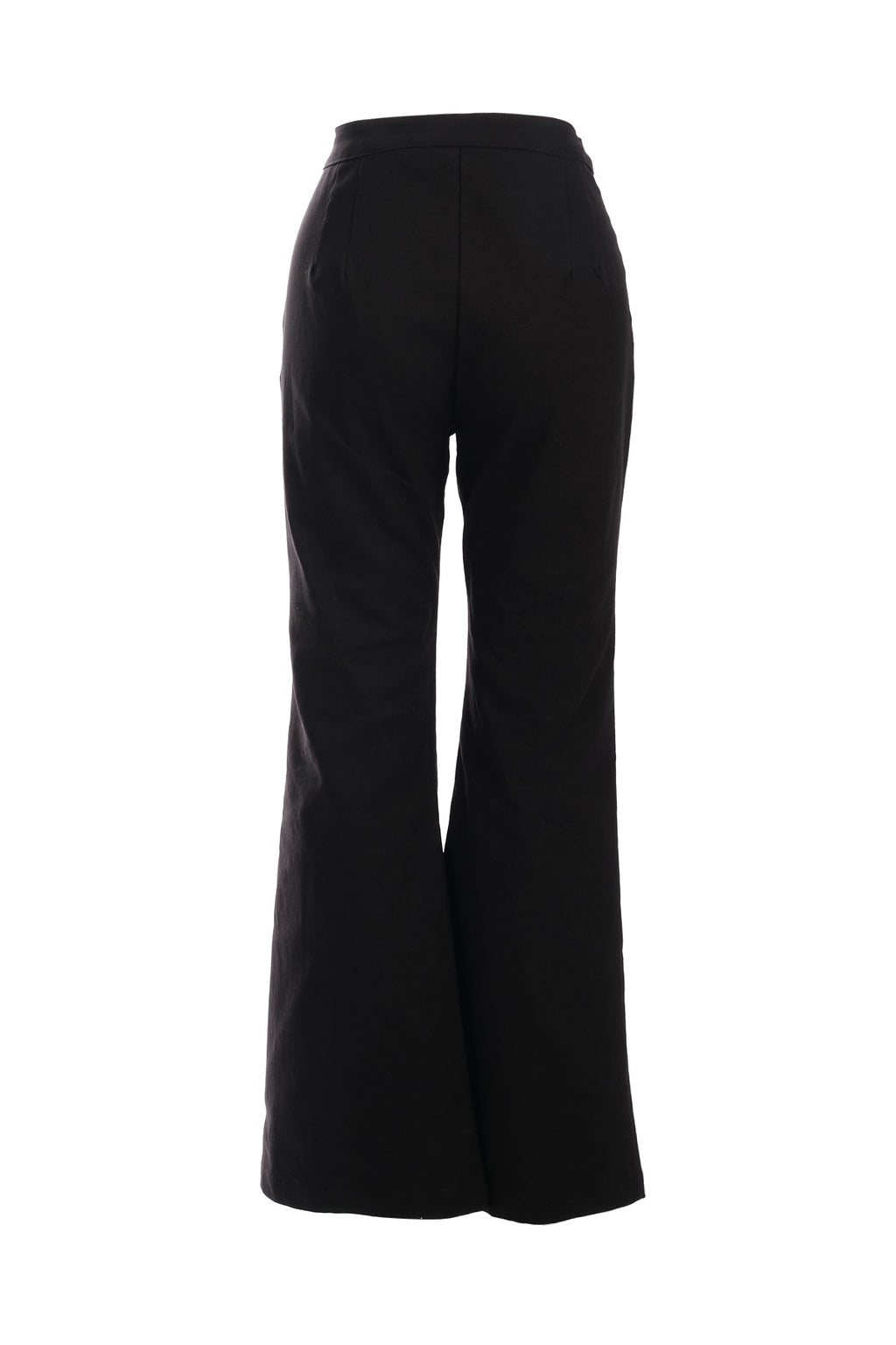 Ysatis Minimalist Yüksek Bel Çizgili Kemerli Kadın Pantolon - Günlük & İş