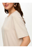 Round Neck Short Sleeve T-Shirt by Faik Sönmez